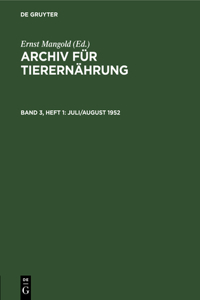 Juli/August 1952