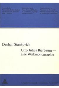 Otto Julius Bierbaum - Eine Werkmonographie