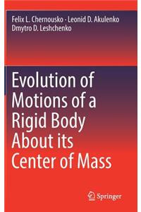 Evolution of Motions of a Rigid Body about Its Center of Mass