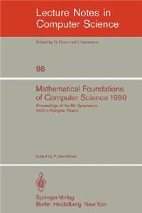 Mathematical Foundations of Computer Science 1980