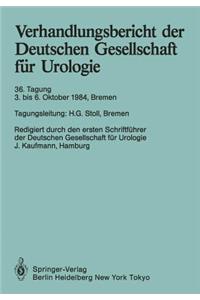 Verhandlungsbericht Der Deutschen Gesellschaft Für Urologie