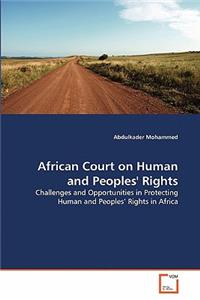 African Court on Human and Peoples' Rights