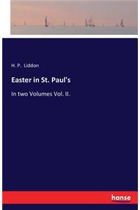 Easter in St. Paul's