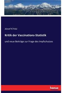 Kritik der Vaccinations-Statistik