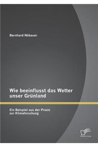 Wie beeinflusst das Wetter unser Grünland - ein Beispiel aus der Praxis zur Klimaforschung