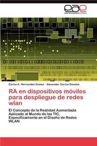 RA en dispositivos móviles para despliegue de redes wlan