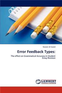 Error Feedback Types