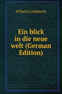 Ein blick in die neue welt (German Edition)