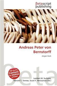 Andreas Peter Von Bernstorff