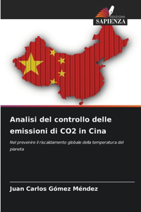 Analisi del controllo delle emissioni di CO2 in Cina