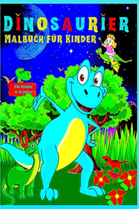 Dinosaurier Malbuch für Kinder