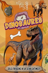 Dinosaures: dels orígens a la seva extinció Descobreix el meravellós món dels dinosaures amb aquest llibre que inclou explicacions i activitats lúdiques per als