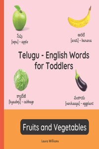 Telugu - English Words for Toddlers - Fruits and Vegetables