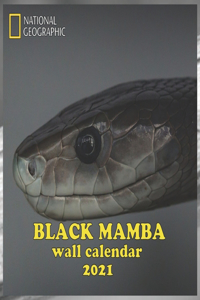 Black Mamba 2021 Wall Calendar