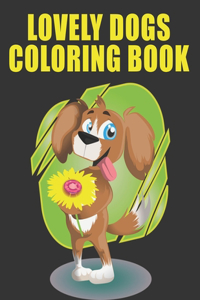 Lovely Dogs Coloring Book
