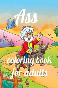 Ass coloring book for adults