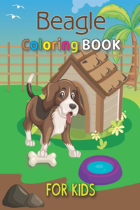 Beagle Coloring Book For Kids