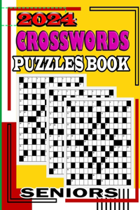 2024 crossword puzzles book for seniors