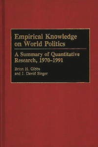 Empirical Knowledge on World Politics