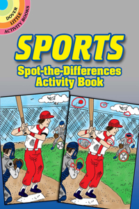 Sports Spot-The-Differences Activity Book