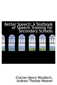 Better Speech
