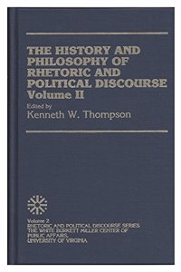 History and Philosophy of Rhetoric and Political Discourse