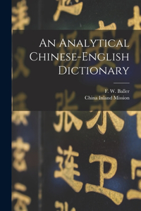 Analytical Chinese-English Dictionary