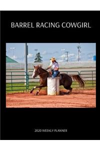 Barrel Racing Cowgirl 2020 Weekly Planner