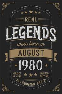 Real Legends were born in August 1980