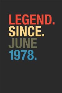 Legend Since June 1978