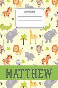 Composition Book Matthew