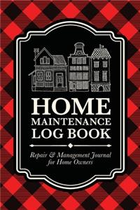 Home Maintenance Log Book