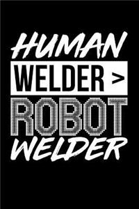 Human Welder > Robot Welder