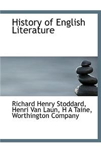 History of English Literature