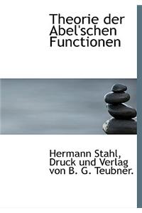 Theorie Der Abel'schen Functionen