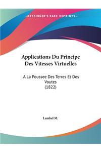 Applications Du Principe Des Vitesses Virtuelles