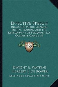 Effective Speech