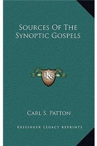 Sources of the Synoptic Gospels