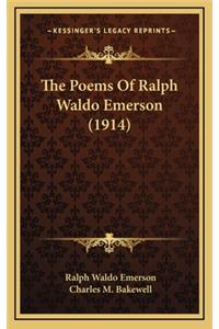 Poems Of Ralph Waldo Emerson (1914)