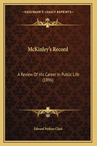 McKinley's Record