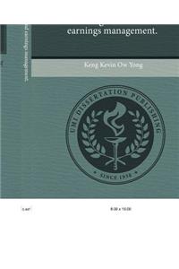 Earnings Breaks and Earnings Management.