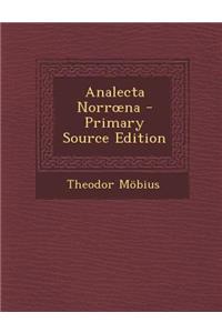 Analecta Norr Na