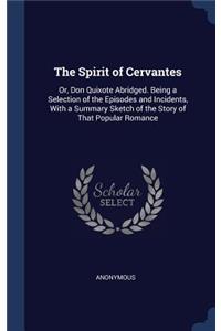 Spirit of Cervantes