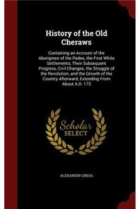 History of the Old Cheraws