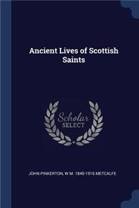 Ancient Lives of Scottish Saints