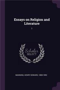 Essays on Religion and Literature
