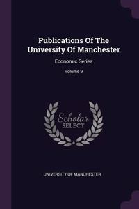 Publications Of The University Of Manchester
