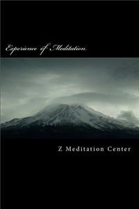 Experience of Meditation