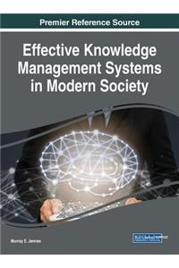 Effective Knowledge Management Systems in Modern Society