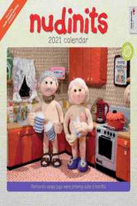 NUDINITS SQUARE WALL CALENDAR 2021